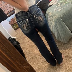 Miss Me bootcut regular inseam (34”)